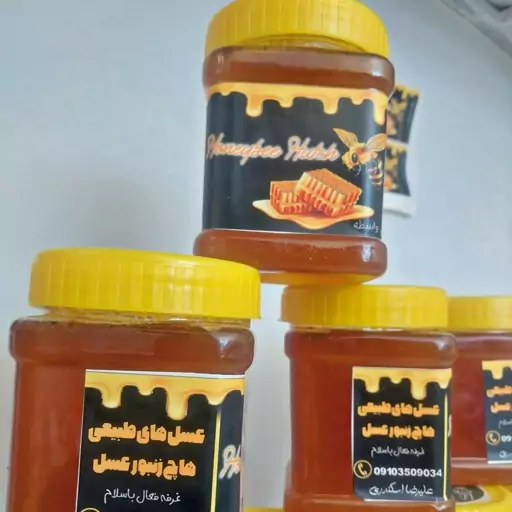 عسل درجه یک گشنیز به همراه اشانتیون 