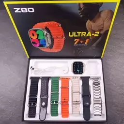 پک ساعت هوشمند 7 بند مدل Z80 Ultra2