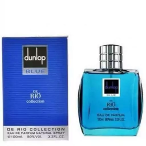 Rio Dunlop Blue ادکلن مردانه ریو کالکشن دانلوپ بلو آبی مردانه 100 میل