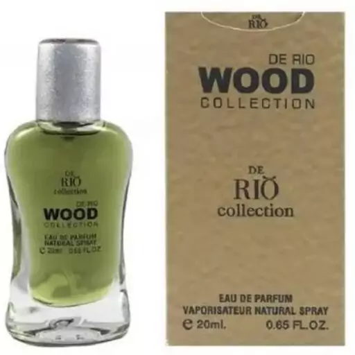 Rio Wood Brown ادکلن مردانه ریو کالکشن وود براون 20 میل (مشابهی از ادکلن وود قهوه ای)