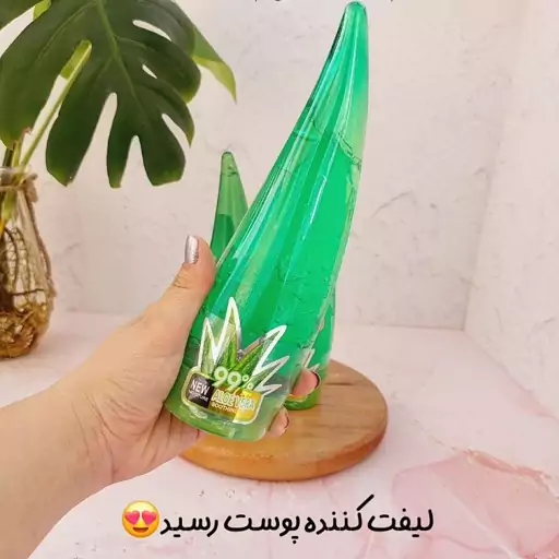 ژل شاخکی آلوئه ورا آبرسان عالی