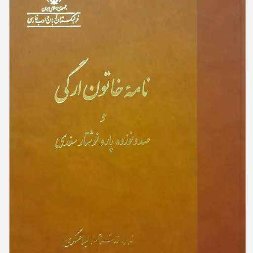 کتاب نامه خاتون ارگی و صدونوزده پاره نوشتار سغدی