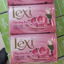 بسته 6عددی صابون لکسی Lexi مدل گل رز 175 گرمی