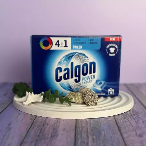 جرمگیر ماشین لباسشویی 4 در 1 calgon