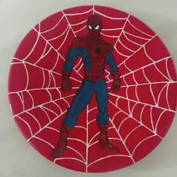 بشقاب دیوارکوب طرح مرد عنکبوتی (spider man)