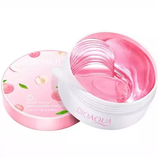 پچ زیر چشم هلو بیوآکوا بسته 60 عددی BIOAQUA Peach Extract Eye Mask