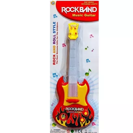 بازی آموزشی گیتار مدل rock band