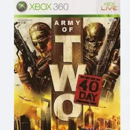 بازی army of two 40 days برای ایکس باکس 360 (پس کرایه) 