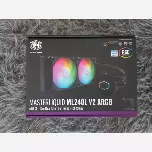 خنک کننده مایع پردازنده کولر مستر MASTERLIQUID ML240L ARGB V2