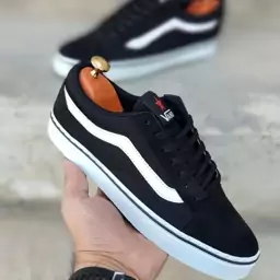 کفش کتونی ونس اولد اسکول vans old school مشکی سفید اسپرت