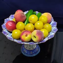 میوه خوری میناکاری با قطر سی سانتی متر