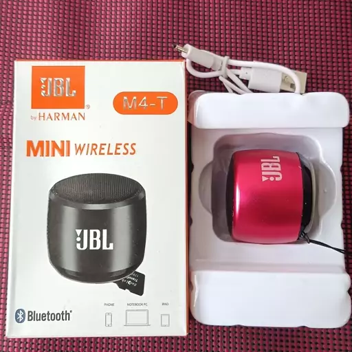 اسپیکر بلوتوثی قابل حمل مدل JBL mini M4-T