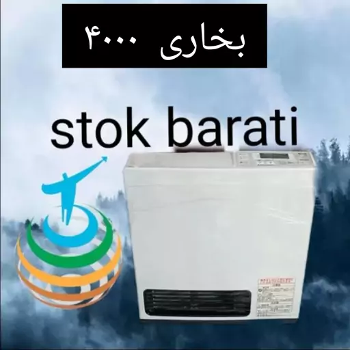 بخاری گازی برقی ژاپنی 4000