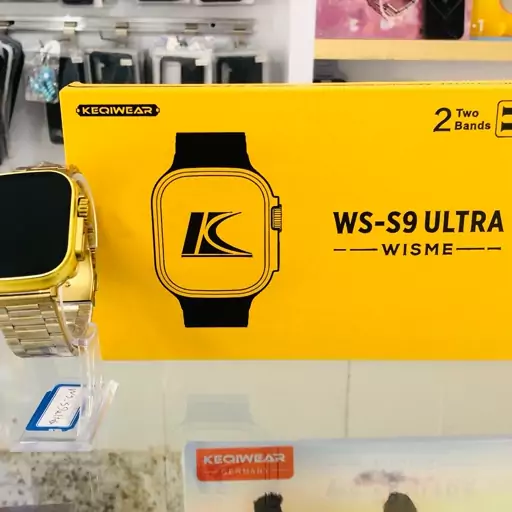 ساعت هوشمند طلایی ws-s9ultra