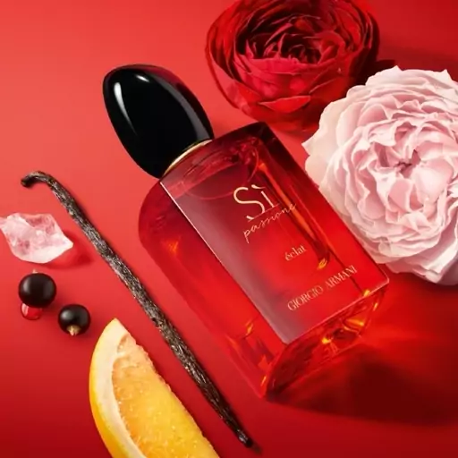 عطر گرمی سی پشن (si قرمز) زنانه.قیمت برحسب یک میل (قسمت توضیحات حتما مطالعه شود)