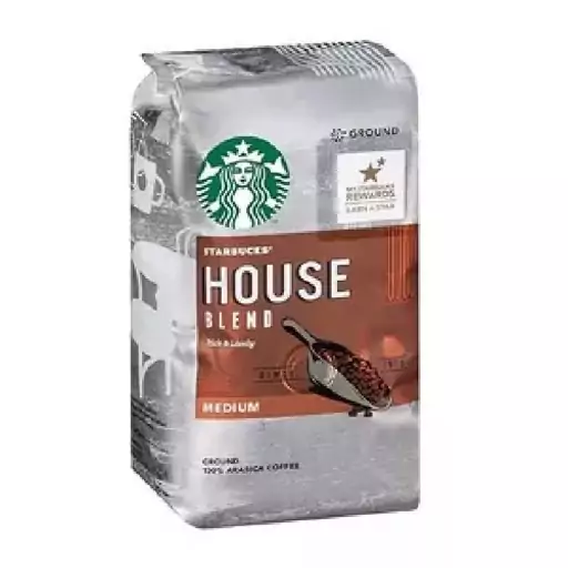 قهوه اسپرسو استارباکس هوُس بِلِند 200گرمی starbucks house blend