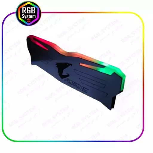 کاور رم خنک کننده وهیتسینک رم کامپیوتر رقص نور دار RGB مدل 101Aطلایی