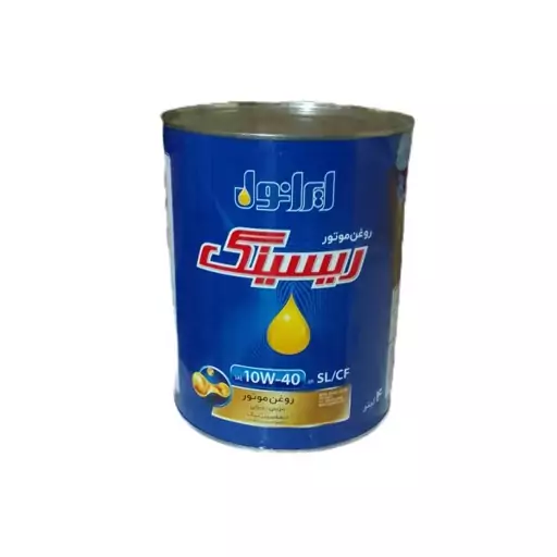 روغن موتور ایرانول ریسینگ4لیتری 10w40 SLنیمه سنتتیک ظرف جدید فلزی