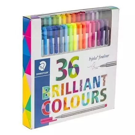 روان نویس 36 رنگ استدلر مدل Triplus Brilliant Colors