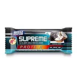 پروتئین بار کرانچی سوپریم با مغز نارگیل و شکلات تلخ (40 گرم) supreme

