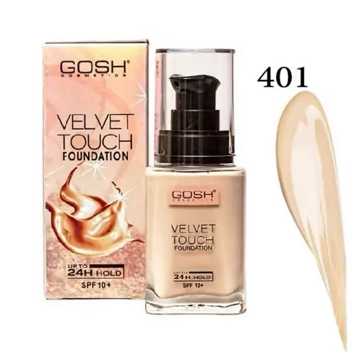 کرمپودر پمپی گاش مدل GOSH VELVET TOUCH