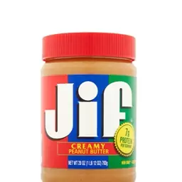 کره بادوم زمینی کرمی جیف 450 گرم jif