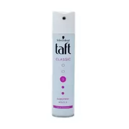 اسپری حالت دهنده موی تافت مدل کلاسیک Taft Classic حجم 250 میلی لیتر