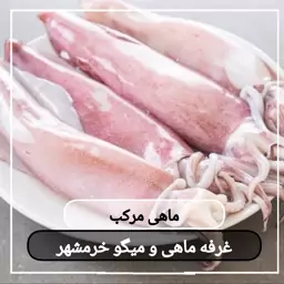 ماهی مرکب تازه و صید روز (پک نیم کیلویی) بسیار لذیذ و خوشمزه