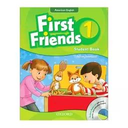 کتاب فرست فرندز 1 سایز رحلی ( بزرگ ) American First Friends 1 