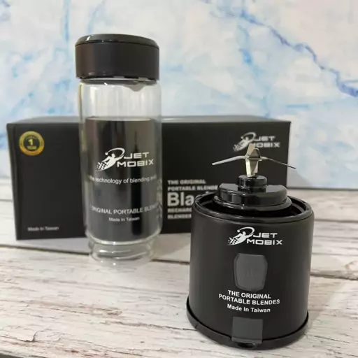 شیکر(مخلوط کن)شارژی جت موبیکس مدل Black Jet گنجایش 0.45 لیتر