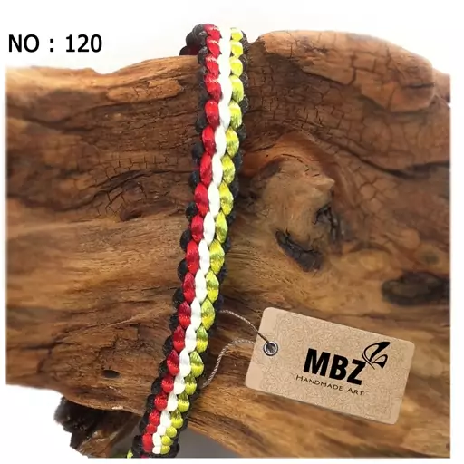 دستبند بافت کد 120، بافت مکرومه