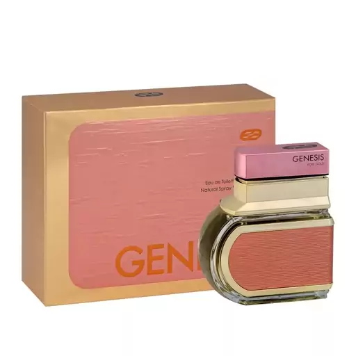 ادو تویلت زنانه عماد آرا مدل Genesis Rose Gold حجم 100 میل