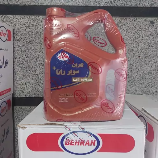 روغن موتور بهران سوپر رانا پلاس 10w40 چهار لیتر (نماینده رسمی شرکت نفت بهران)