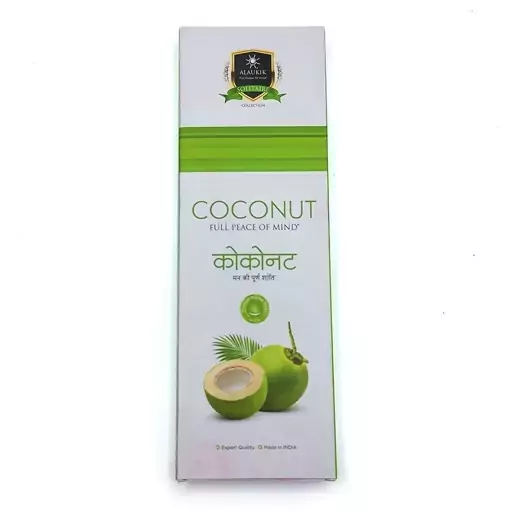 عود دستساز آلاکیک alaukik مدل نارگیل کوکونات COCONUT 100g کد 520174