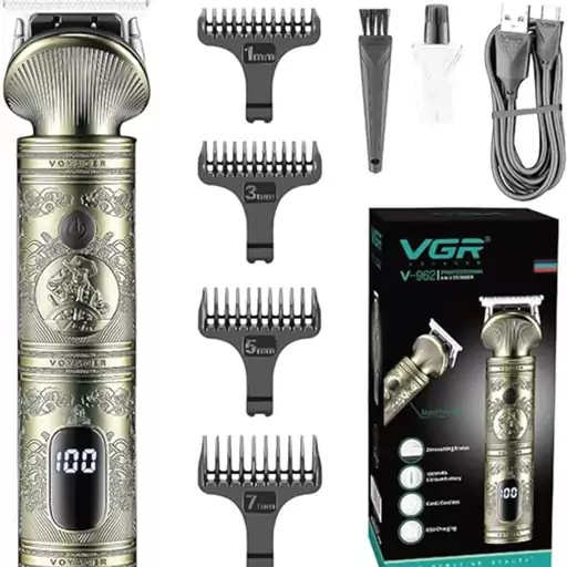 ماشین اصلاح و خط زن شارژی وی جی آر VGR V-962