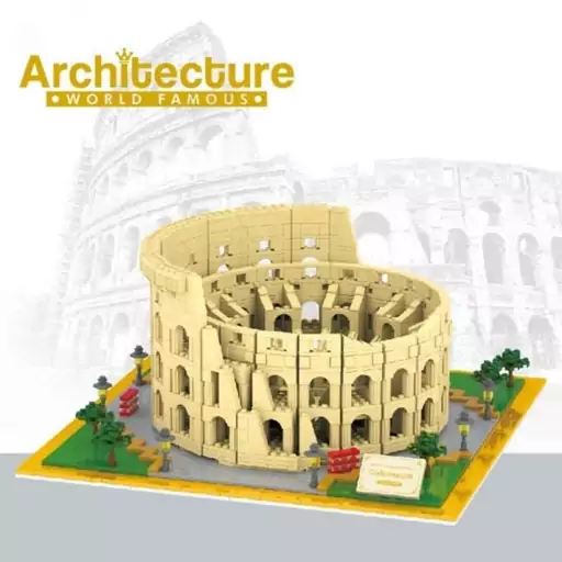 اسباب بازی لگو کولوسئوم 2210 قطعه مدل Rome Colosseum 816