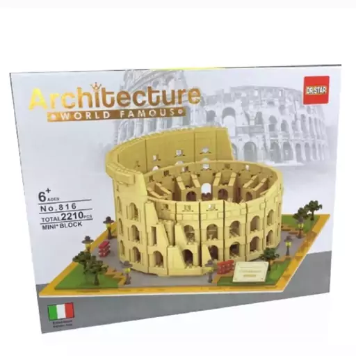 اسباب بازی لگو کولوسئوم 2210 قطعه مدل Rome Colosseum 816