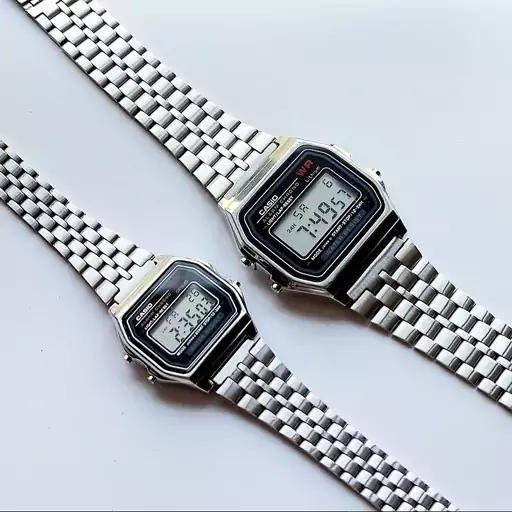 ساعت ست مچی (مردانه و زنانه) کاسیو نوستالژی مدل A159WA-N1D CASIO