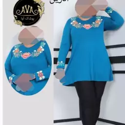 تونیک نوک مدادی با چاپ برجسته