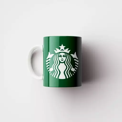 ماگ طرح استارباکس Starbucks کد wall-6911