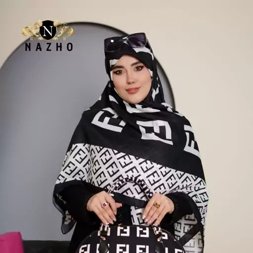 ست کیف و روسری نیمگرد کد 105