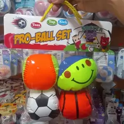 توپ 4 عددی پارچه ای کودک PRO BALL SET