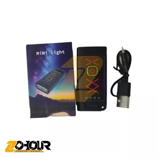 چراغ قوه شارژی جیبی فندک دار MINI LIGHT