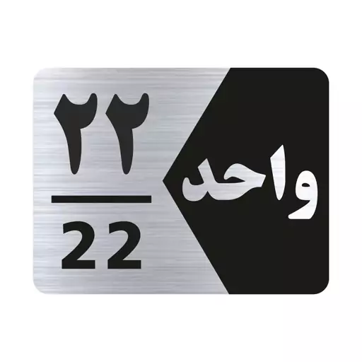 تابلو راهنما طرح شماره واحد مدل NS322