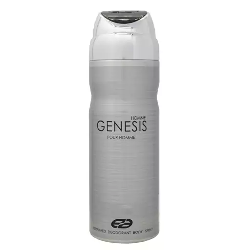 اسپری خوشبو کننده بدن مردانه عماد آرا مدل Genesis Homme حجم 200 میلی لیتر