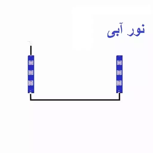 چراغ ایمنی زیر باک موتور سیکلت مدل AB