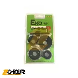 مجموعه 6 عددی مته گردبر چوب اکو مدل EKO EHS-6PCS