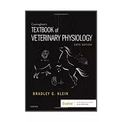 کتاب Cunningham’s Textbook of Veterinary Physiology 6th Edition اثر Klein PhD and Bradley G. انتشارات مؤلفین طلایی