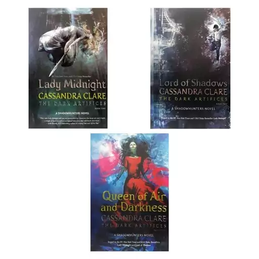 کتاب The Dark Artifices اثر Cassandra Clare انتشارات Margaret K. McElderry Books سه جلدی