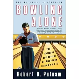 کتاب Bowling Alone اثر Robert D. Putnam انتشارات Touchstone Books by Simon Schuster